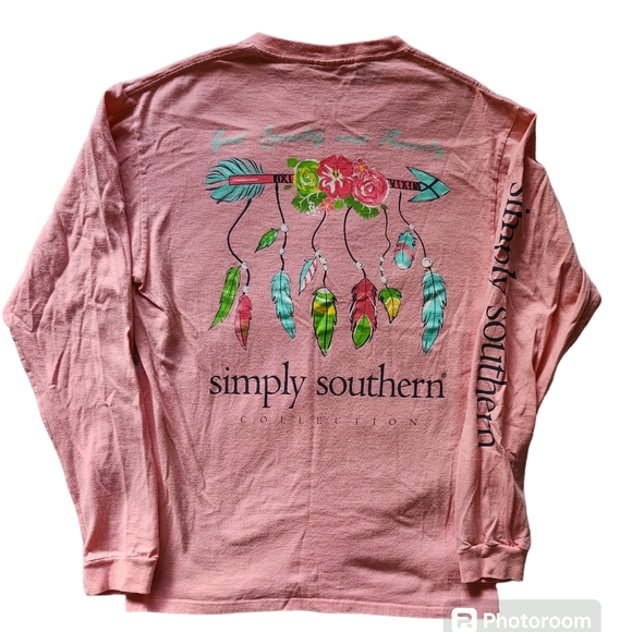 Simply Southern Tops - Simply Southern long sleeve tee
